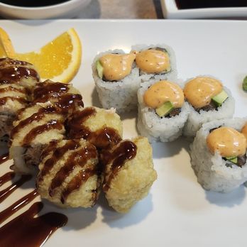 KoJa Sushi - Las Vegas roll & spicy salmon roll - Sushi Bars Near Me - Taylor, Michigan