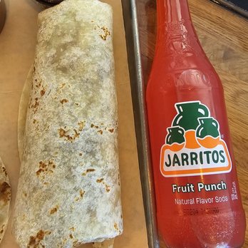Caldwell County Mexi-Q - Birria Burrito (brisket) ABOUT THE SIZE OF SODA BOTTLE - Barbeque Near Me - Gilbert, Arizona