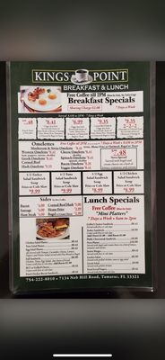 Menu photo 5 Kings Point Diner Tamarac, FL Menu photo 5 Kings Point Diner Tamarac, FL