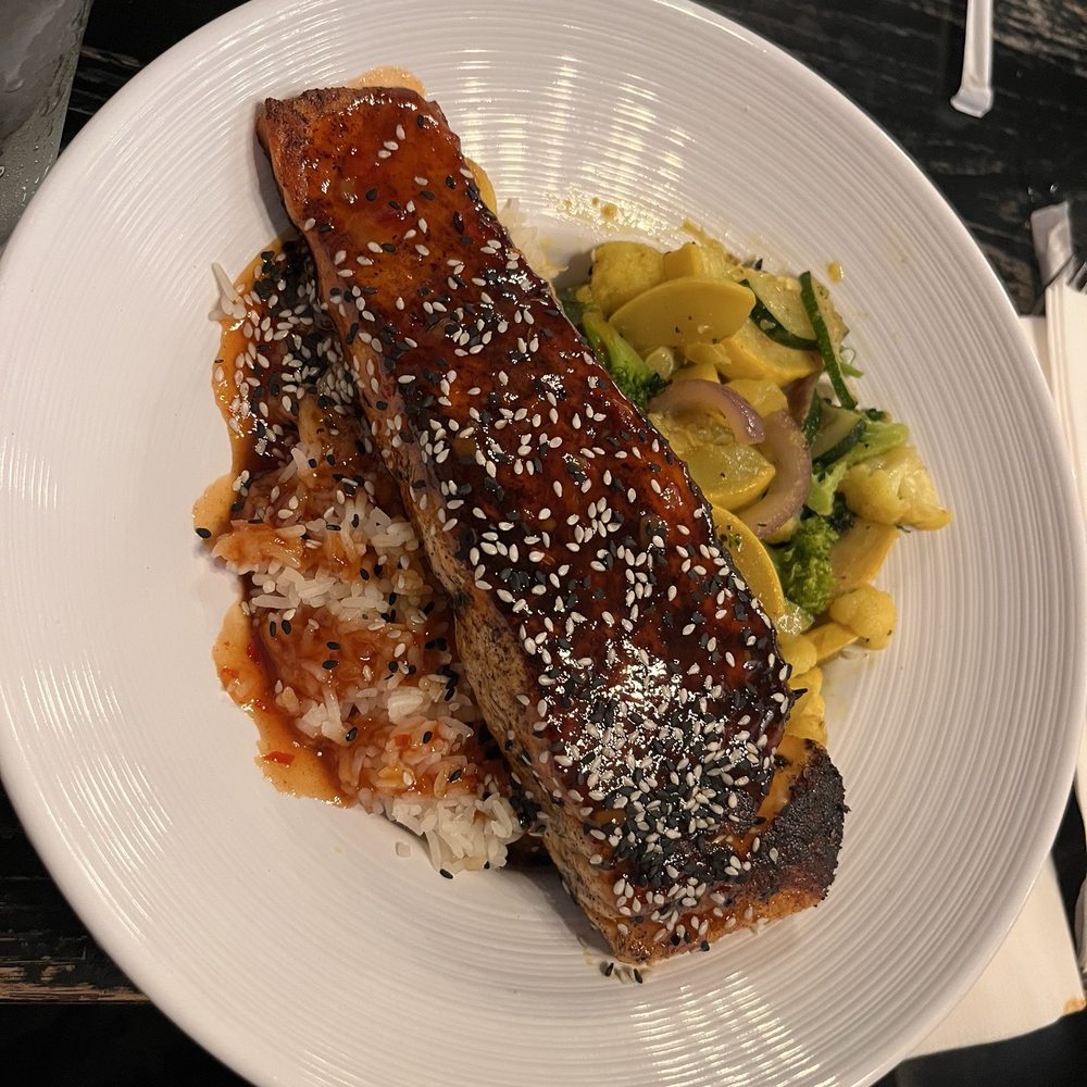 The Terminal Public House - Glazed Salmon - Bars Near Me - Terre Haute, Indiana The Terminal Public House - Glazed Salmon - Bars Near Me - Terre Haute, Indiana