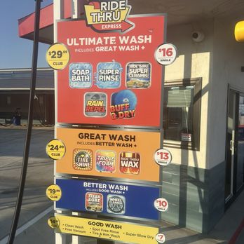 Ride Thru Express - Great prices - Car Wash Near Me - Montebello, California