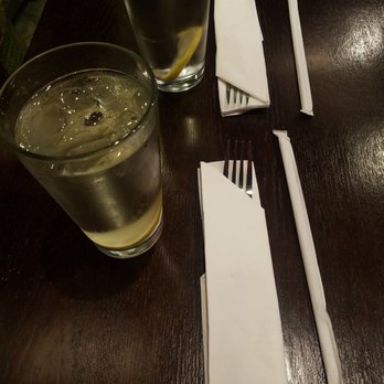 Aura Thai - Silverware placement - Thai Near Me - Long Beach, California