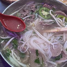 5. Steak and Beef Ball Noodle