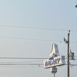 Roller rink sign