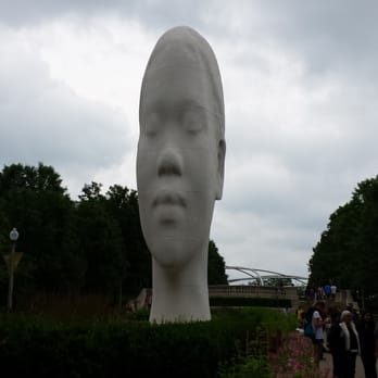 Millennium Park - A really big head. - Parks Near Me - Chicago, Illinois Millennium Park - A really big head. - Parks Near Me - Chicago, Illinois