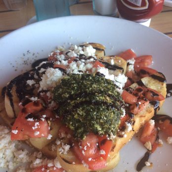 Lost Roo - Caprese bruschetta appetizer - American Near Me - Long Beach, Washington Lost Roo - Caprese bruschetta appetizer - American Near Me - Long Beach, Washington