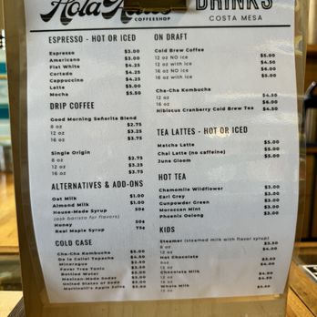 Hola Adios Coffeeshop - Coffee & Tea Near Me - Costa Mesa, California Hola Adios Coffeeshop - Coffee & Tea Near Me - Costa Mesa, California