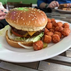 Bayou Banner Elk - Cheeseburger & Sweet Potato Tots
