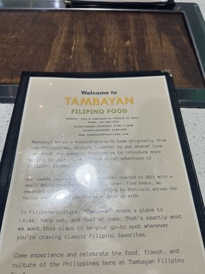 Menu photo 8 Tambayan Mesa, AZ Menu photo 8 Tambayan Mesa, AZ