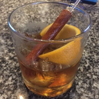 Paris Grill - Cinnamon stick in old fashioned! Great taste! - French Near Me - Quebec City, Quebec