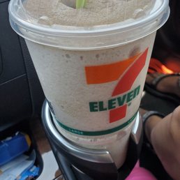 a drink in a cup with a straw