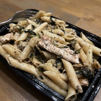 Casa Di Pizza - Artichoke pasta w/ spinach & chicken. Huge pieces of REAL chicken and artichokes. Delish! - Chicken Wings Near Me - Bradenton, Florida Casa Di Pizza - Artichoke pasta w/ spinach & chicken. Huge pieces of REAL chicken and artichokes. Delish! - Chicken Wings Near Me - Bradenton, Florida