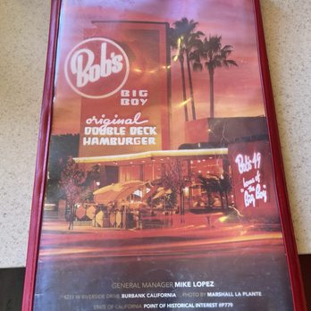 Bob’s Big Boy - Menu - American Near Me - Burbank, California