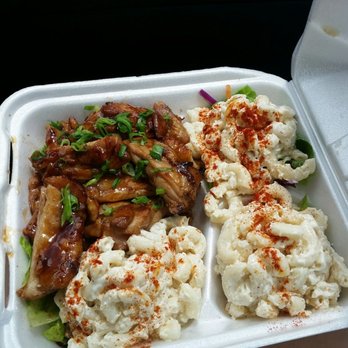 Bobbie's - Huli Huli chicken and mac salad - Hawaiian Near Me - Hanapepe, Hawaii