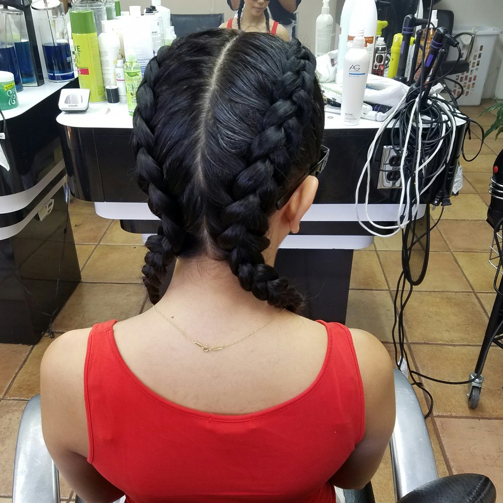 Back of braids