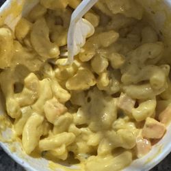 Chester's Chicken - Macaroni salad disguised as Mac and cheese