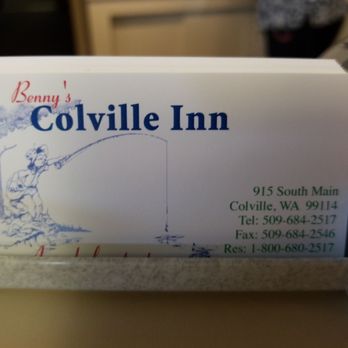 Benny's Colville Inn - Hotels Near Me - Colville, Washington Benny's Colville Inn - Hotels Near Me - Colville, Washington