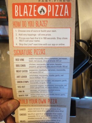 Menu photo 3 Blaze Pizza Hicksville, NY