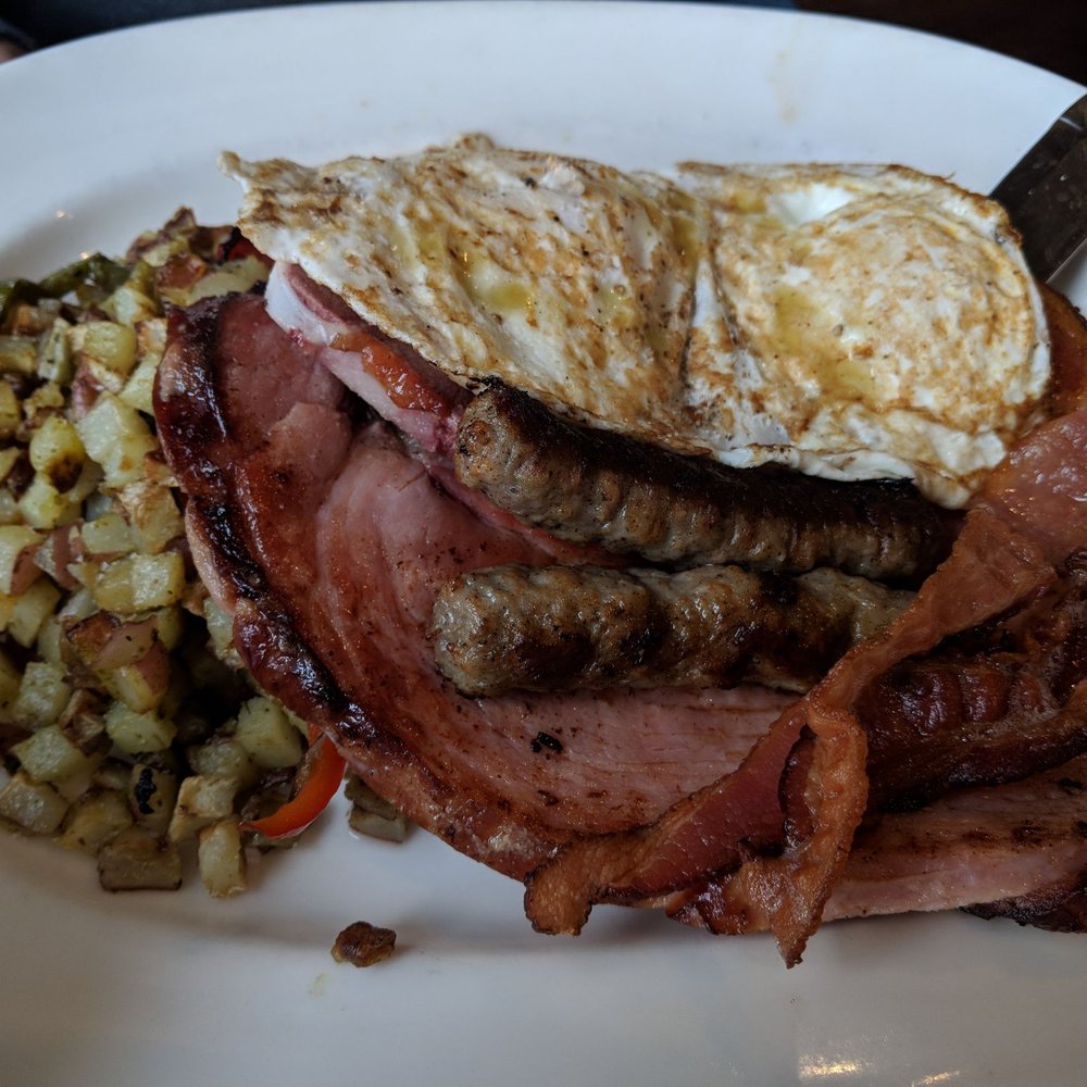 Netshed No. 9 - Lots of meat! - Breakfast & Brunch Near Me - Gig Harbor, Washington