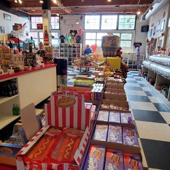 Bricktown Candy - the store's aisles and shelves - Ice Cream & Frozen Yogurt Near Me - Oklahoma City, Oklahoma
