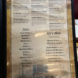 Tuscany Italian Restaurant - Menu