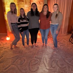 SALTability Retreat - Girls night out enjoying the salt cave