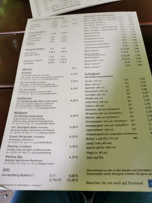 Menu photo 1 Kolb's Biergarten Worms, RP