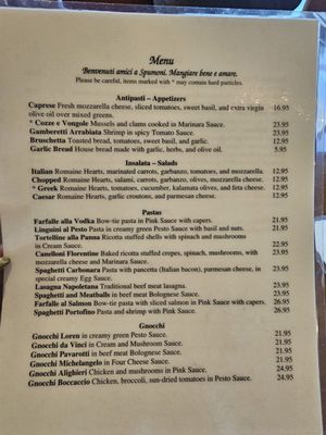 Menu photo 4 Spumoni Restaurant Sherman Oaks, CA Menu photo 4 Spumoni Restaurant Sherman Oaks, CA