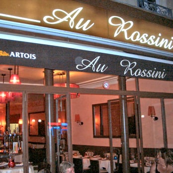Au Rossini - Kjempe restaurant i Latiner kvarteret i Paris. Absolutt å anbefale - Restaurants Near Me - Paris, 75 Au Rossini - Kjempe restaurant i Latiner kvarteret i Paris. Absolutt å anbefale - Restaurants Near Me - Paris, 75