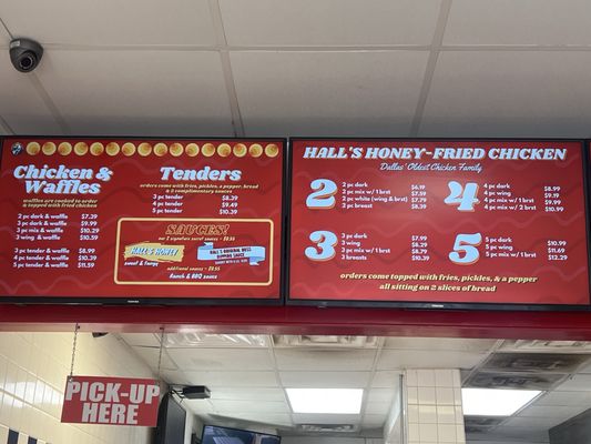 Menu photo 1 Hall's Honey Fried Chicken Dallas, TX Menu photo 1 Hall's Honey Fried Chicken Dallas, TX