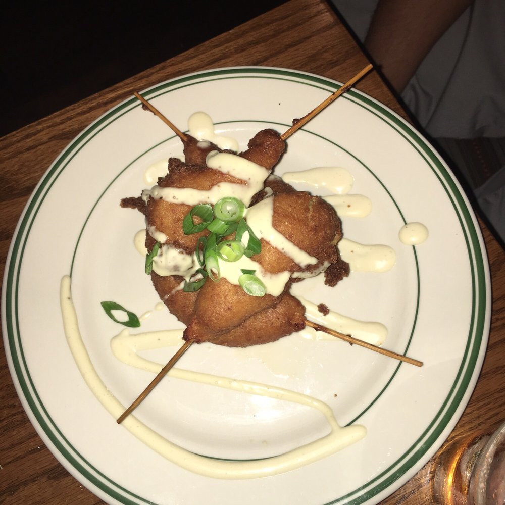 Jack & Gingers - Jumbo shrimp corn dogs - Irish Pub Near Me - Austin, Texas Jack & Gingers - Jumbo shrimp corn dogs - Irish Pub Near Me - Austin, Texas