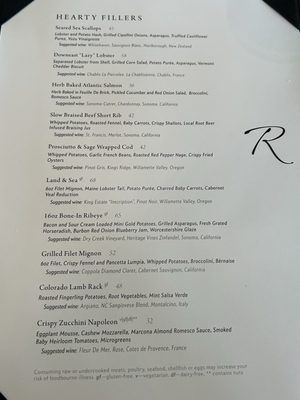 Menu photo 2 Reading Room Restaurant Bar Harbor, ME Menu photo 2 Reading Room Restaurant Bar Harbor, ME