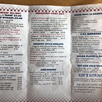 South 30 Diner - Menu--don't forget to check the specials ! - Diners Near Me - Amsterdam, New York South 30 Diner - Menu--don't forget to check the specials ! - Diners Near Me - Amsterdam, New York