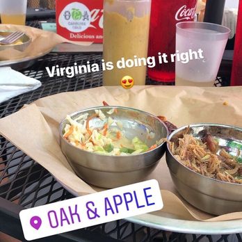 Oak & Apple - Pulled pork with jalapeño coleslaw (BOMB) - Cideries Near Me - Richmond, Virginia Oak & Apple - Pulled pork with jalapeño coleslaw (BOMB) - Cideries Near Me - Richmond, Virginia
