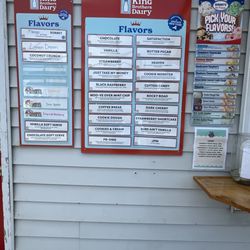 Savage Scoops Ice Cream Shop - Flavors of ice cream