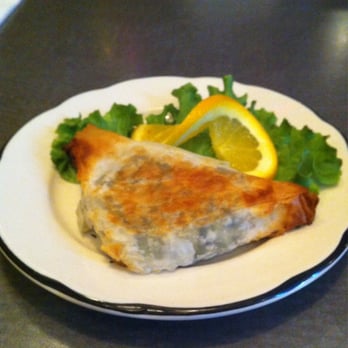 Cozy Corner Restaurant - Spanokopita, waited half hour for it. It was okay. Hopefully the rest of our food will be good. - Pizza Near Me - Williamstown, Massachusetts Cozy Corner Restaurant - Spanokopita, waited half hour for it. It was okay. Hopefully the rest of our food will be good. - Pizza Near Me - Williamstown, Massachusetts