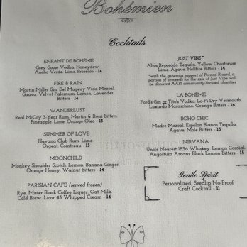Bar Bohemien - Cocktail Bars Near Me - Culver City, California