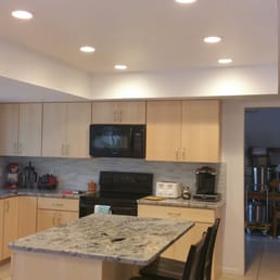 Kitchen cabinets from Bay City Cabinets.