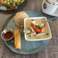 Satu Thai Bistro - Green Curry.