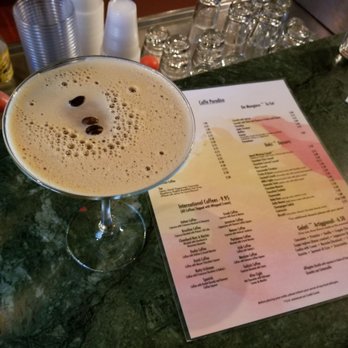 Caffe Paradiso - Espresso Martini - Desserts Near Me - Boston, Massachusetts