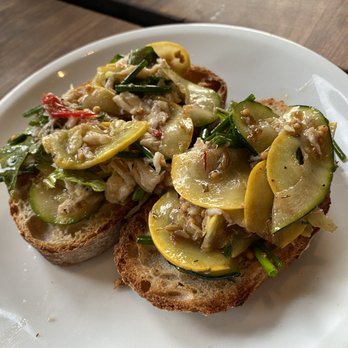 Coltivare - Crab toast - Italian Near Me - Houston, Texas