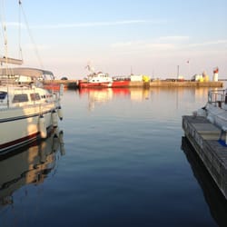 Cobourg Marina - Coast Guard Boat at Cobourg