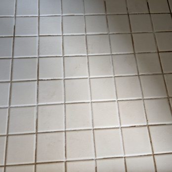 Dream Clean Idaho - My shower AFTER dream clean - the grout is gray - the lighter spots are residue from whatever they "cleaned" with. - Home Cleaning Near Me - Meridian, Idaho Dream Clean Idaho - My shower AFTER dream clean - the grout is gray - the lighter spots are residue from whatever they "cleaned" with. - Home Cleaning Near Me - Meridian, Idaho