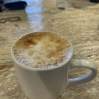 The Wheel Kitchen - Lavender Brulé coffee - Cafes Near Me - Tomball, Texas