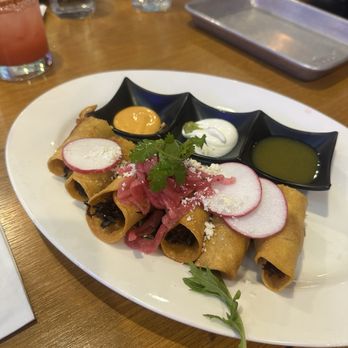 Tempo Cantina - Tinga Taquitos - New American Near Me - Brea, California