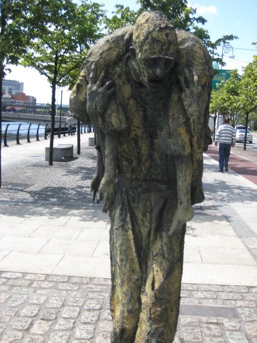 FAMINE STATUES Updated August 2024 North Wall Quay, Dublin, Republic of Ireland Landmarks