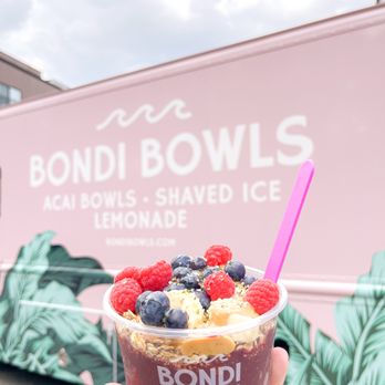 Bondi Bowls - a hand holding a bowl of fruit and yogurt - Acai Bowls Near Me - Dallas, Texas Bondi Bowls - a hand holding a bowl of fruit and yogurt - Acai Bowls Near Me - Dallas, Texas