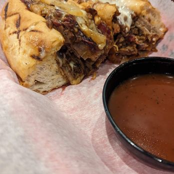 Little Richard's Barbeque - This was like a BBQ french dip. Pretty good, but not great. - Barbeque Near Me - Walkertown, North Carolina Little Richard's Barbeque - This was like a BBQ french dip. Pretty good, but not great. - Barbeque Near Me - Walkertown, North Carolina