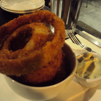 Gourmet Burger Kitchen - Onion rings (you must try them) - Burgers Near Me - Dublin, D