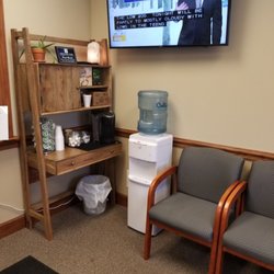 Schweiger Dermatology Group - Interior waiting room with coffee